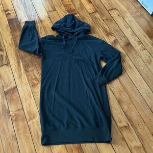 Cozy sweatshirt dress